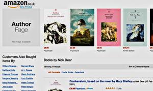 Nick Dear's page at Amazon